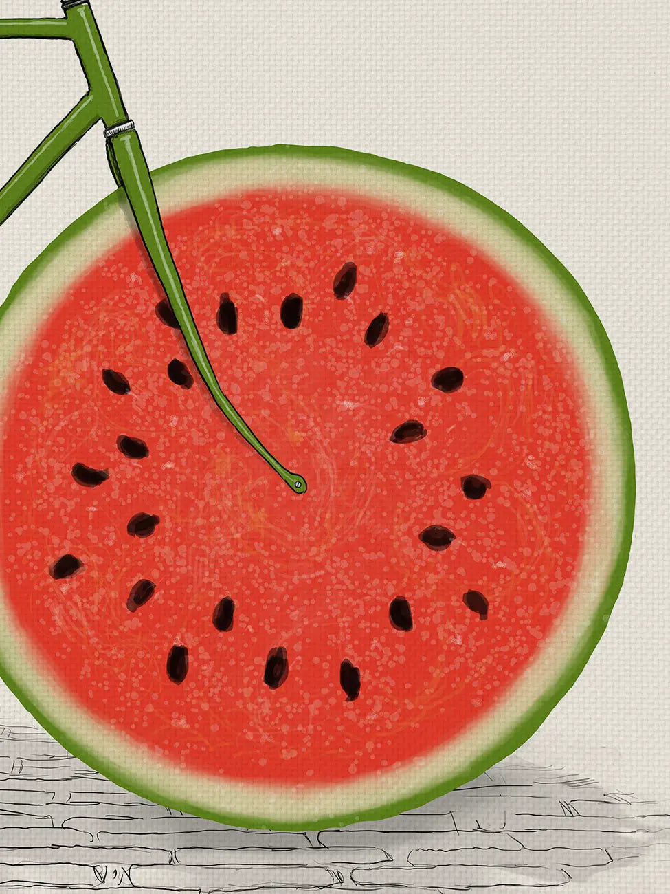 Watermelon Bicycle