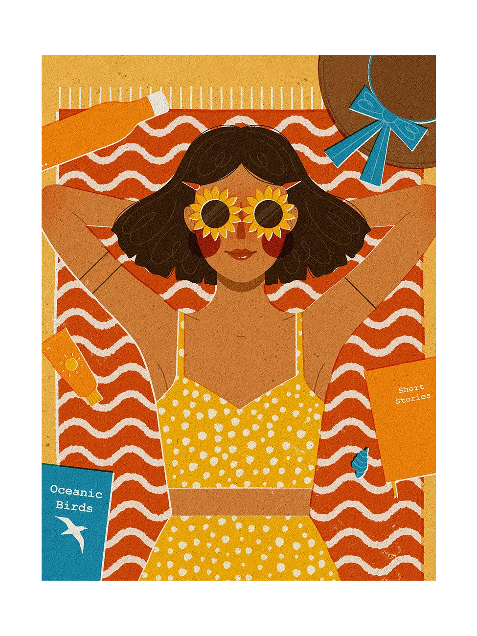 Момиче на плажа