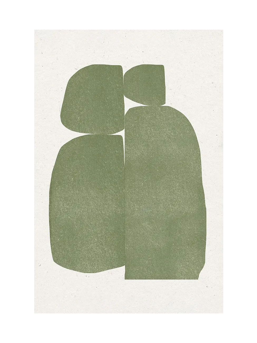 Green Stones Composition