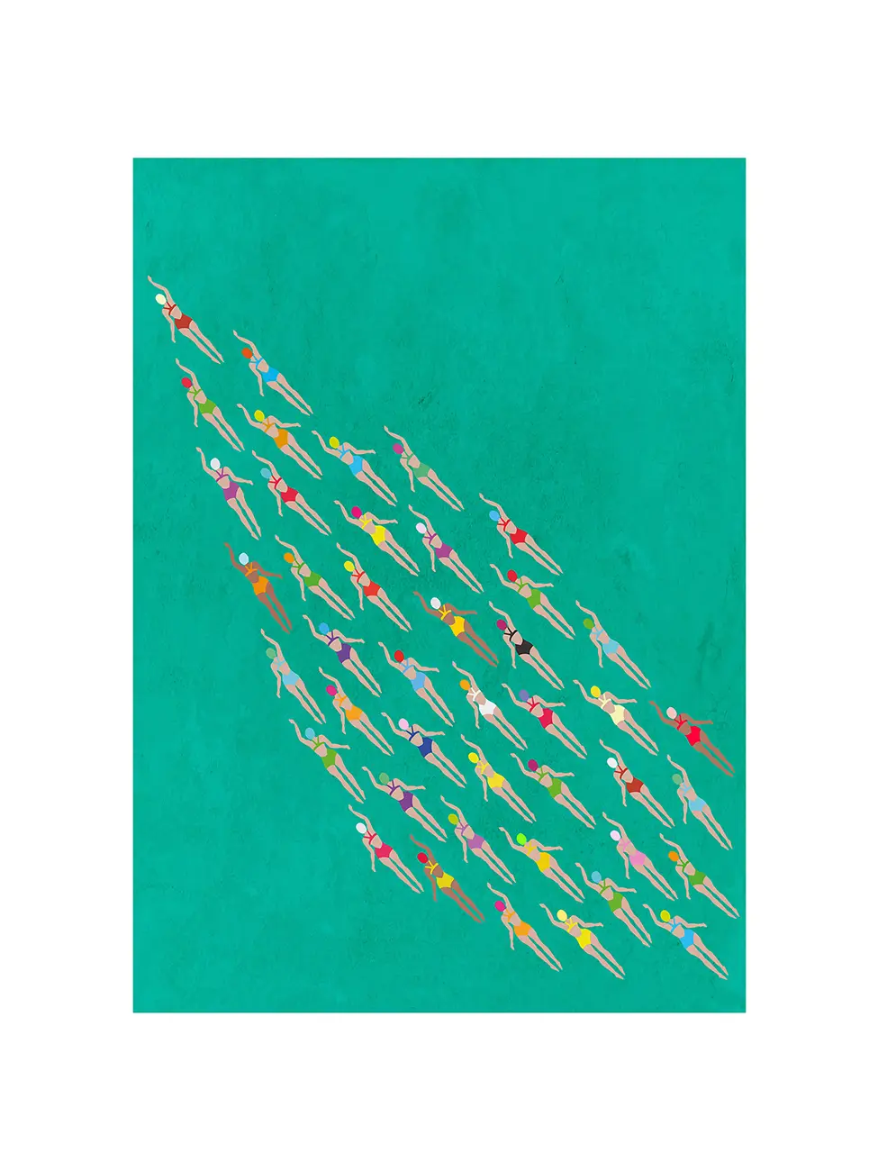 Плувци в надпревара