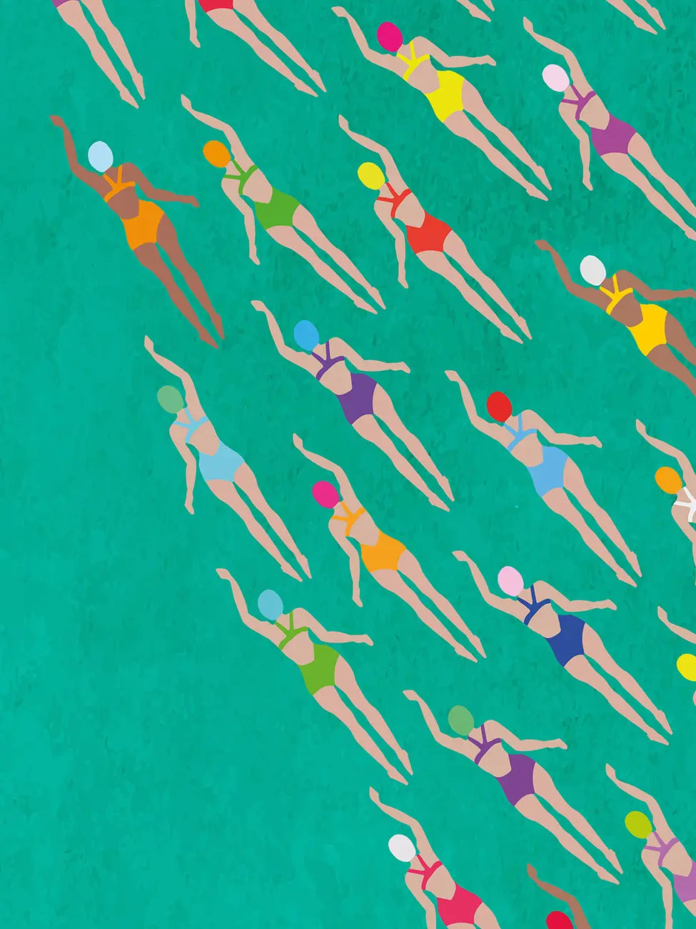 Плувци в надпревара