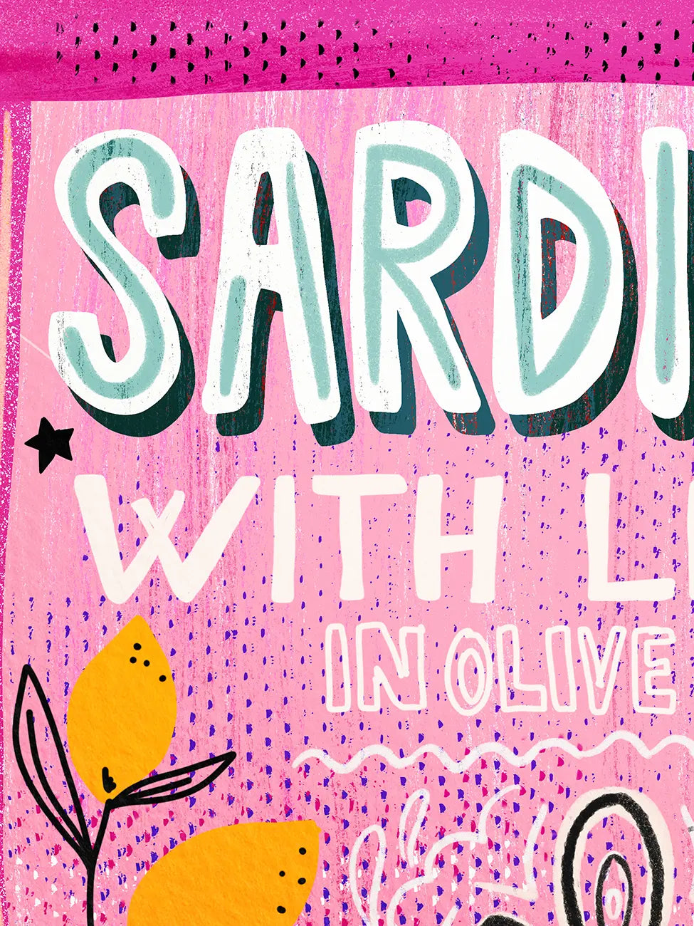 Консерва сардини в розово