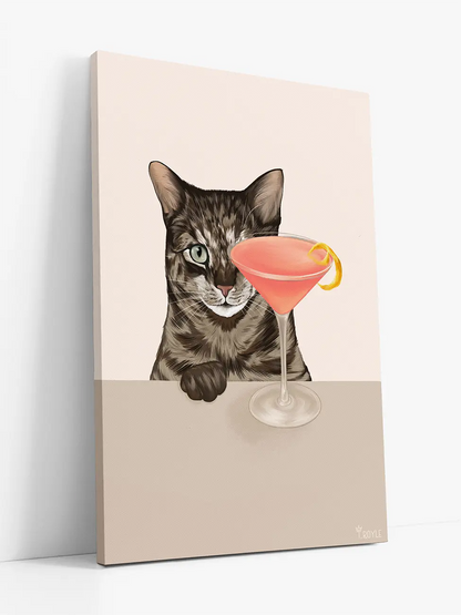Котка с Космополитън