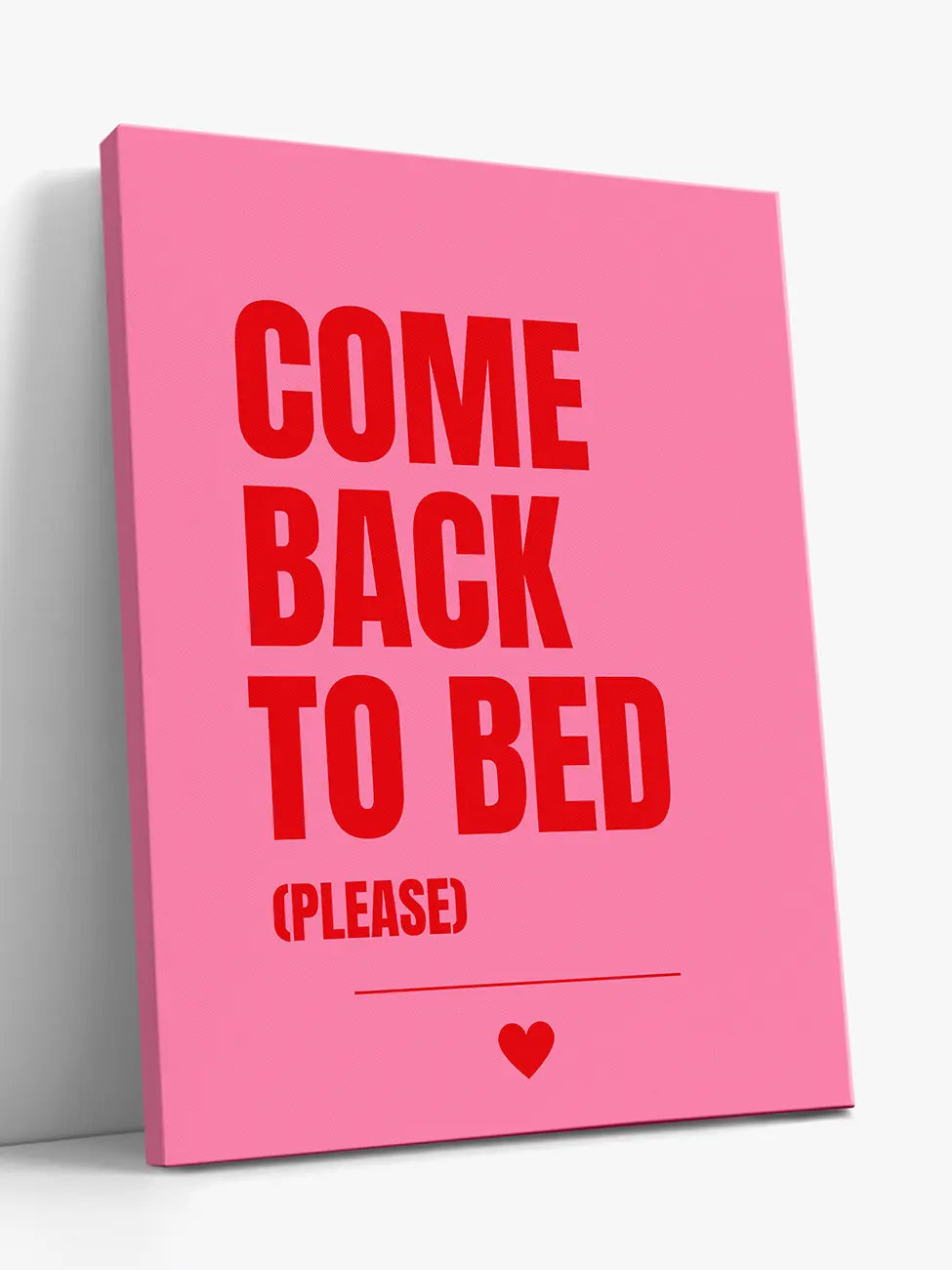 Върни се в леглото (моля те)