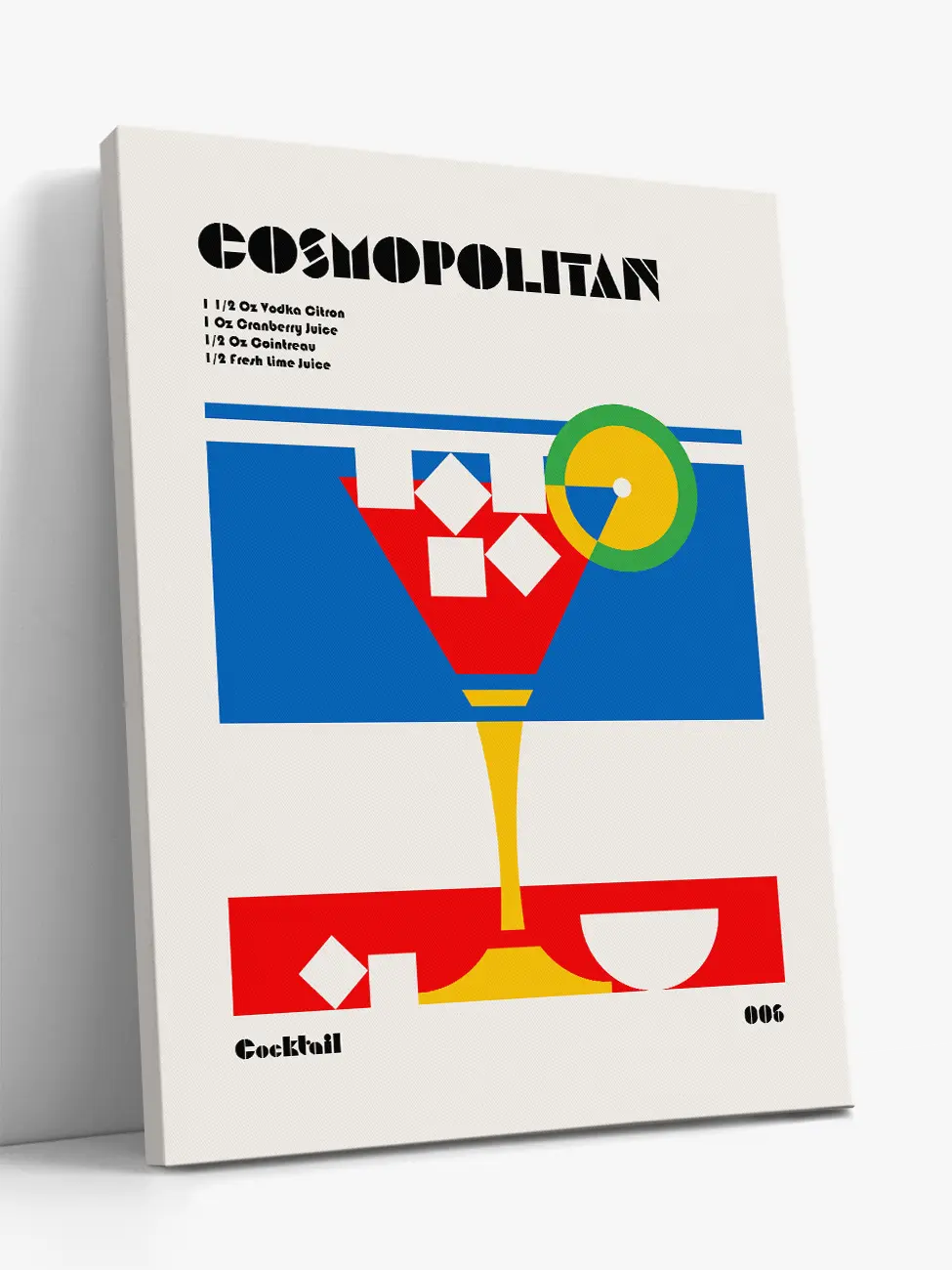 Cosmopolitan Bauhaus Cocktail