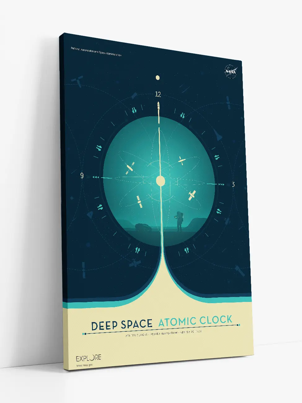 Deep Space Atomic Clock - Blue