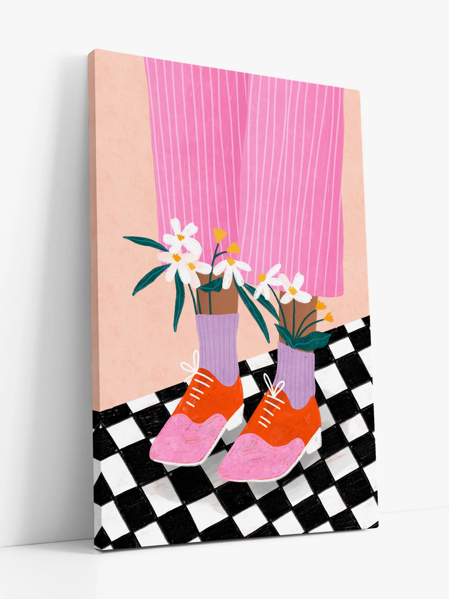 Чорапи с цветя