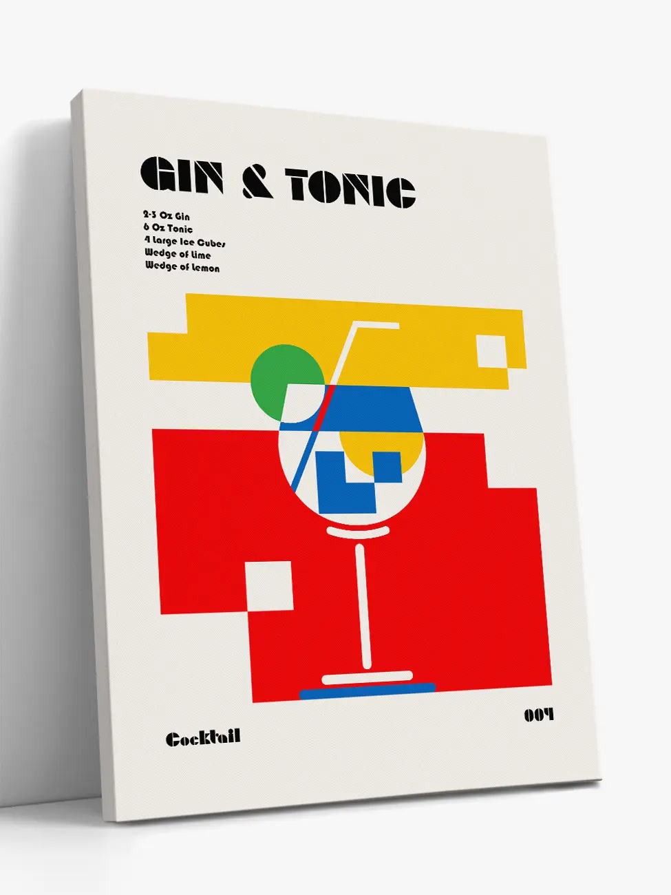Gin & Tonic Bauhaus Cocktail