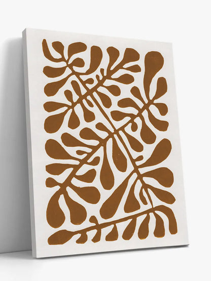 Linocut Plant