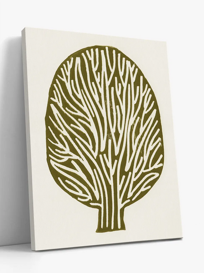 Линогравюра - дърво