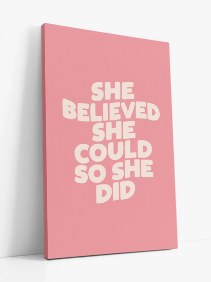 Тя повярва, че може - и го направи