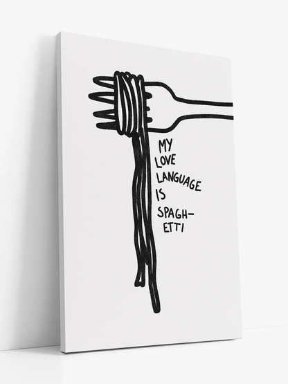Любовен език: Спагети