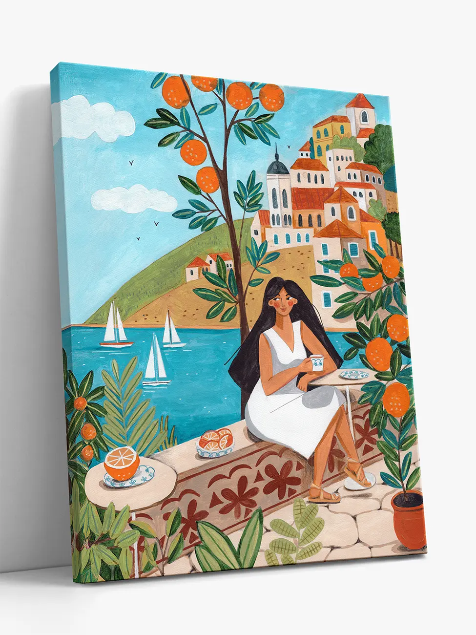On the Mediterranean coast