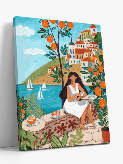 On the Mediterranean coast