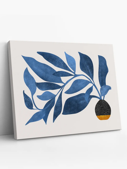 Скитащ бръшлян в синьо