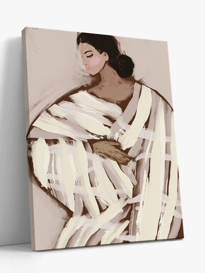 Обгърната в спокойствие