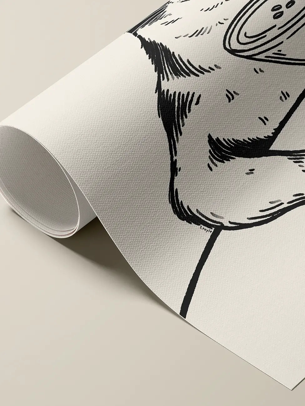 Котка с мартини