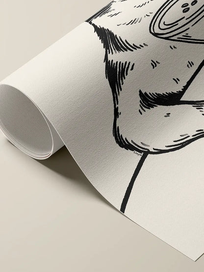 Котка с мартини