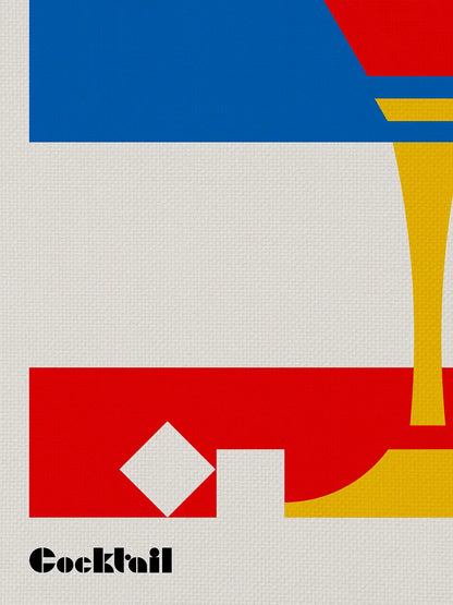 Cosmopolitan Bauhaus Cocktail