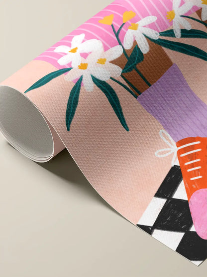 Чорапи с цветя