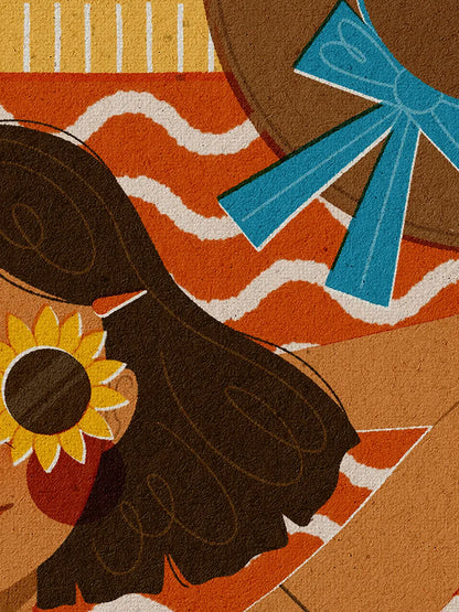 Момиче на плажа