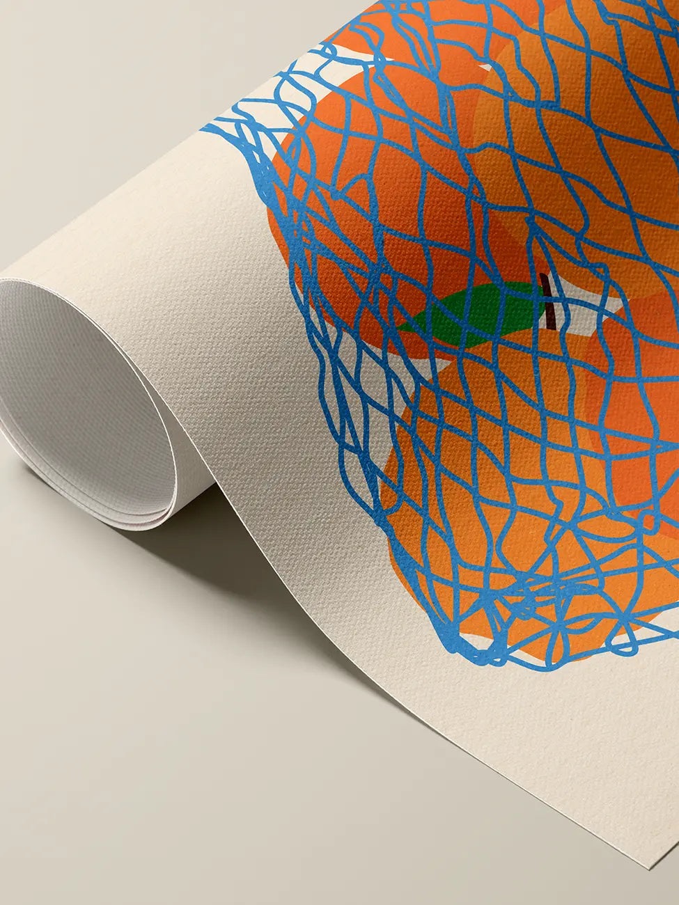 Oranges In a Net Bag