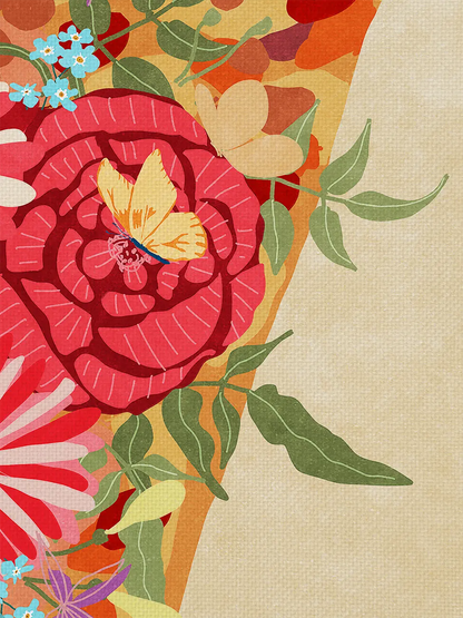 Slice of Flower Pizza