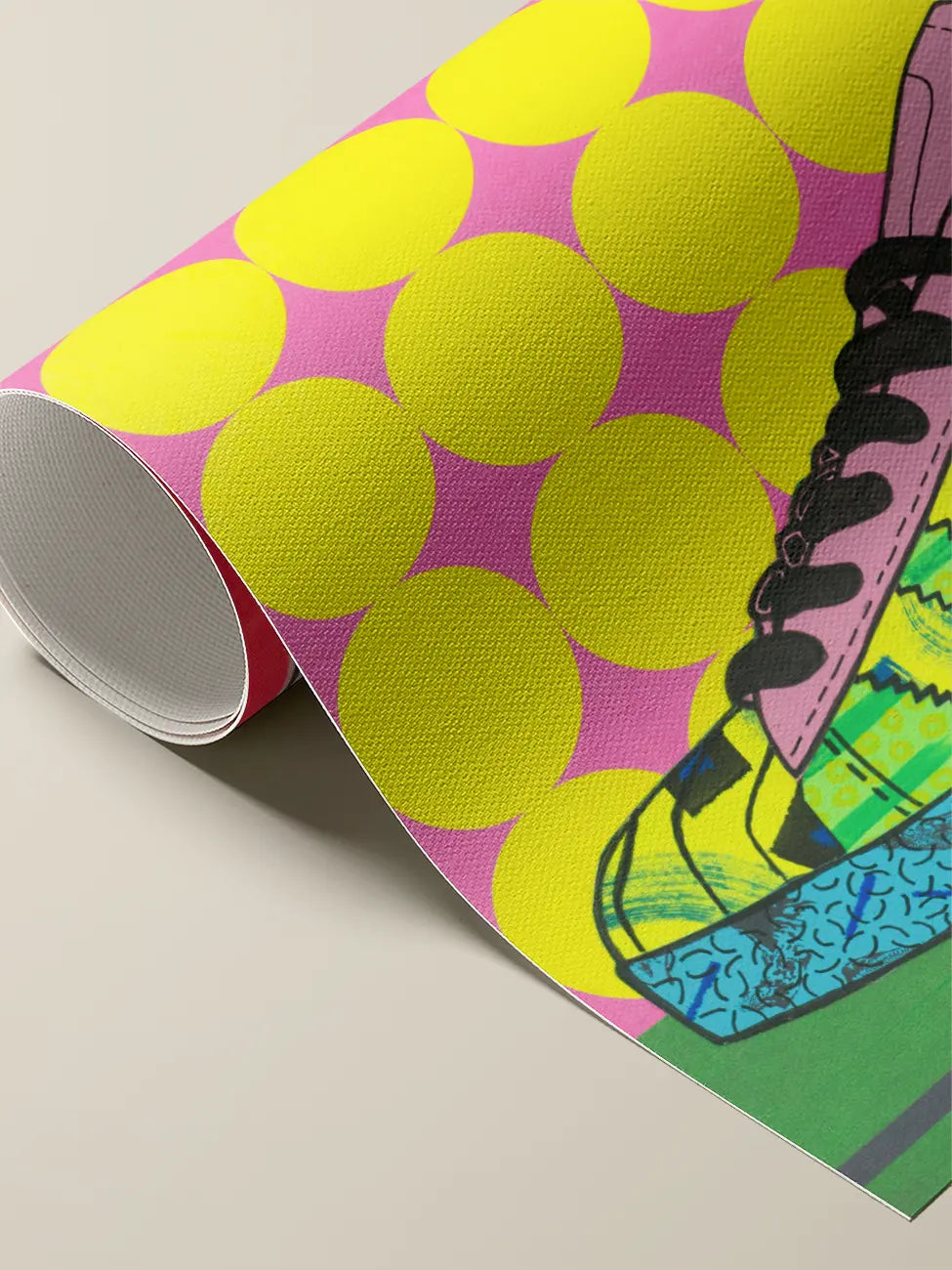 Superstar в зелено, розово и синьо