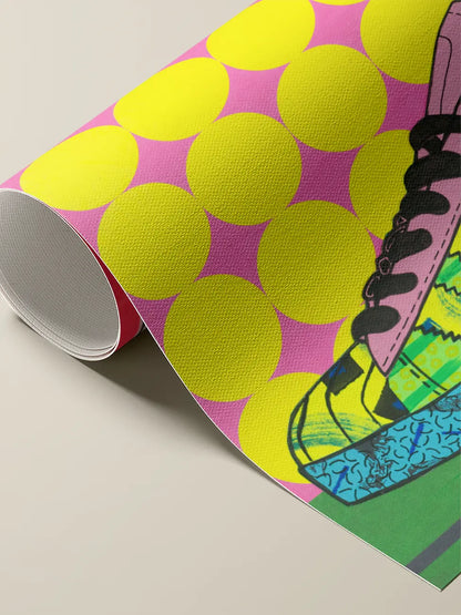 Superstar в зелено, розово и синьо