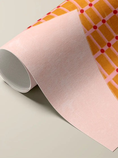 The Woman With the Checked Dress