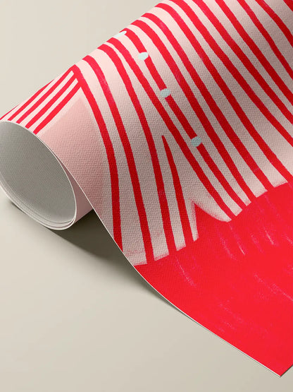 Woman in Red Stripes I