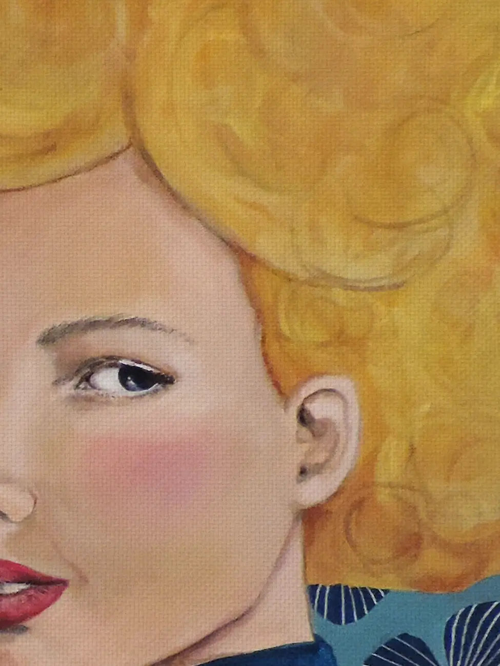 Дама на точки