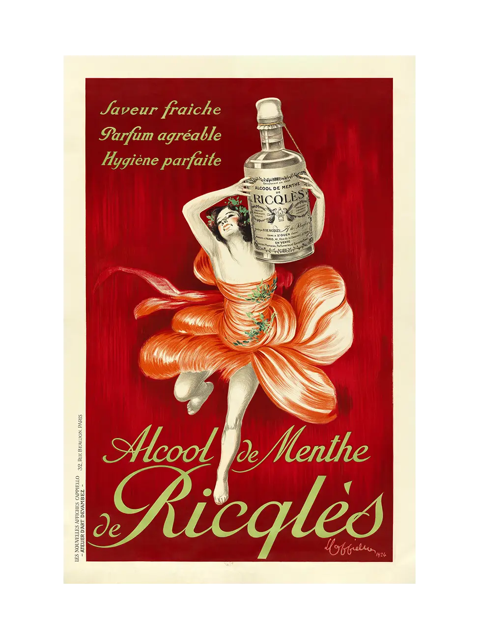 Alcool de Menthe de Ricqlès (1924)