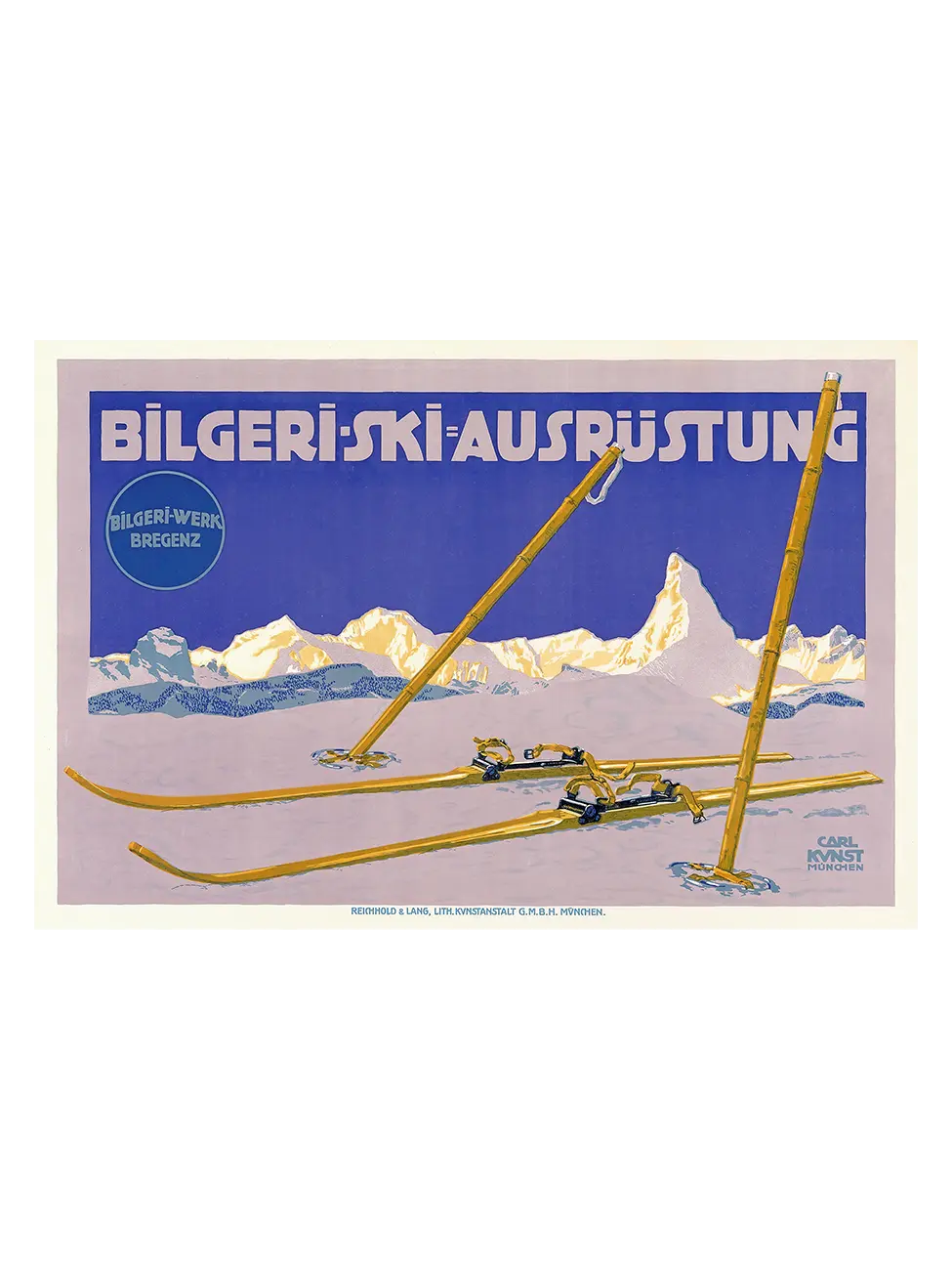 Bilgeri-Ski-Ausrüstung 