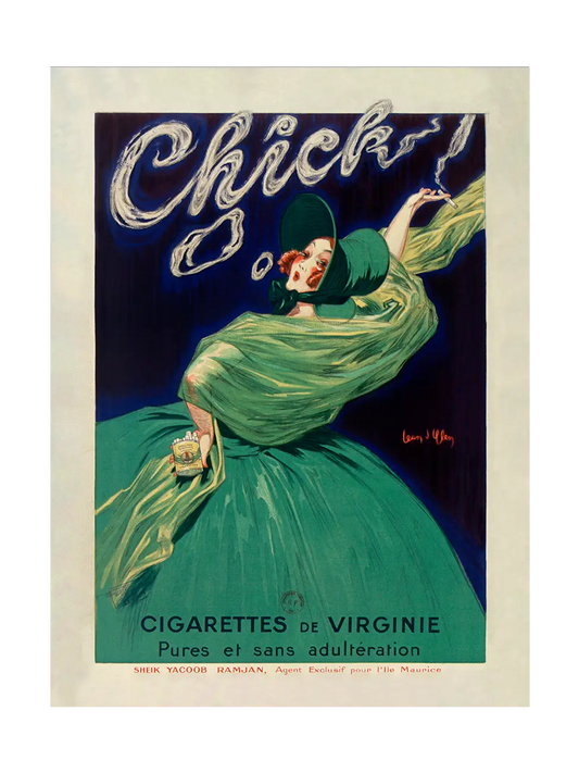 Chick cigarettes de Virginie pures et sans adultération