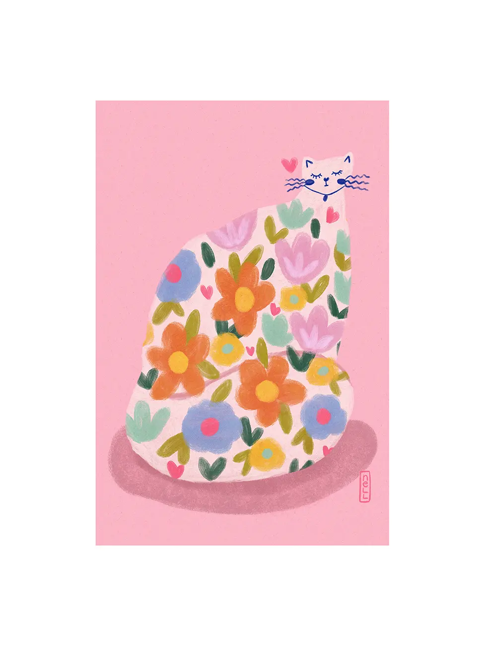 Цветна котка