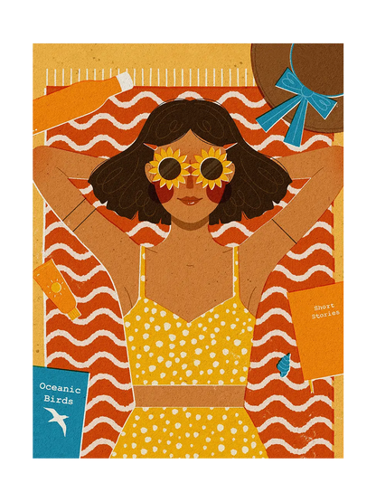 Момиче на плажа