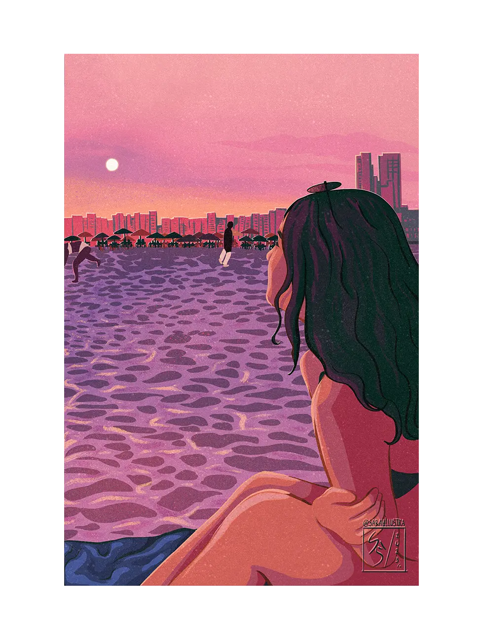 Момиче на плаж