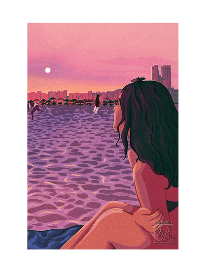 Момиче на плаж