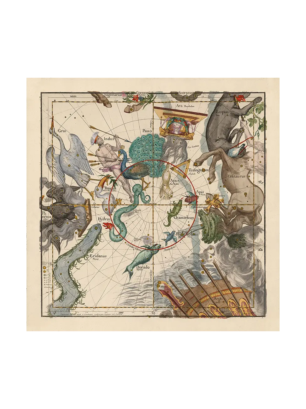Globi Coelestis Plate 6