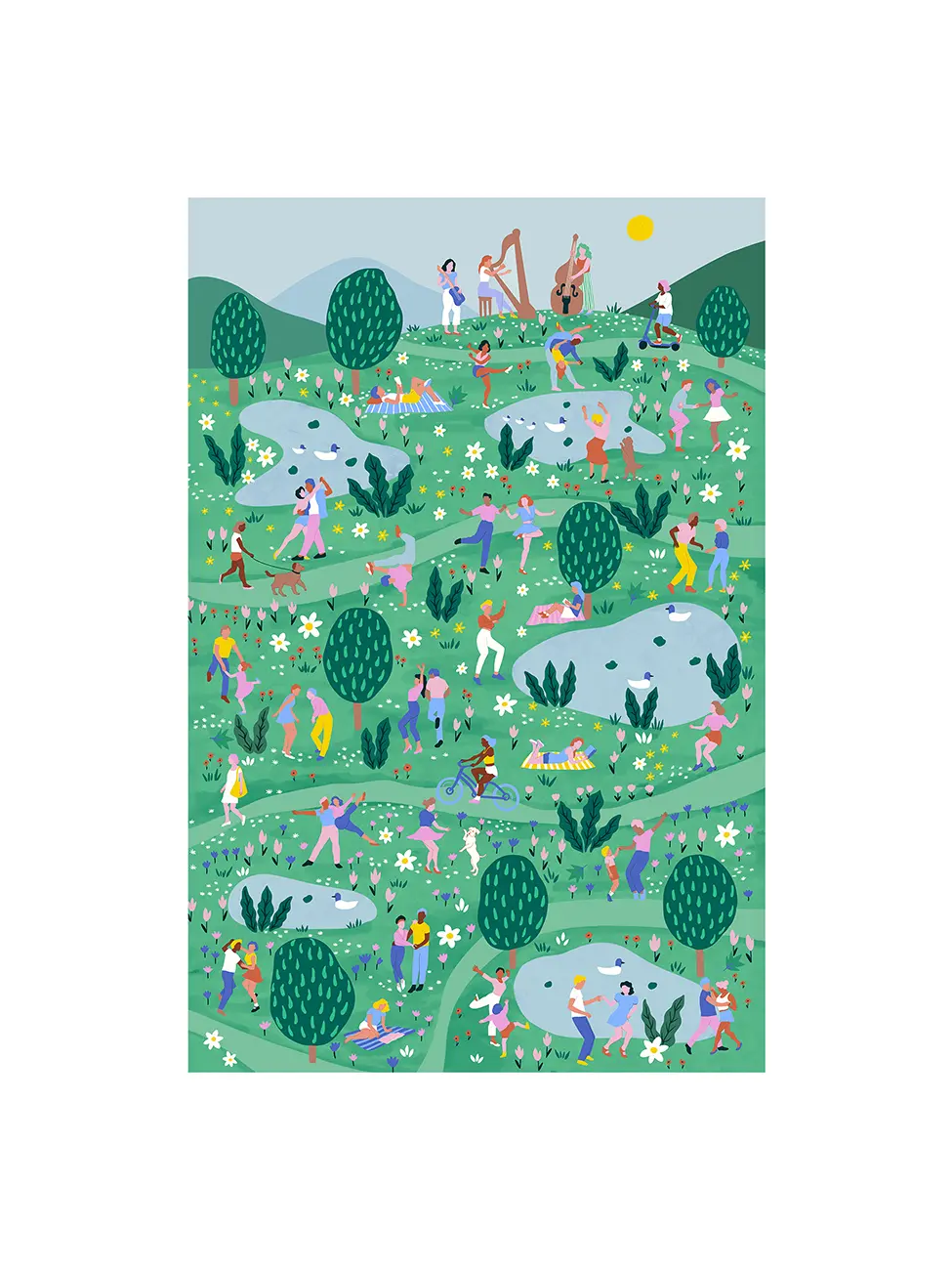 Joyful Meadow Scenes