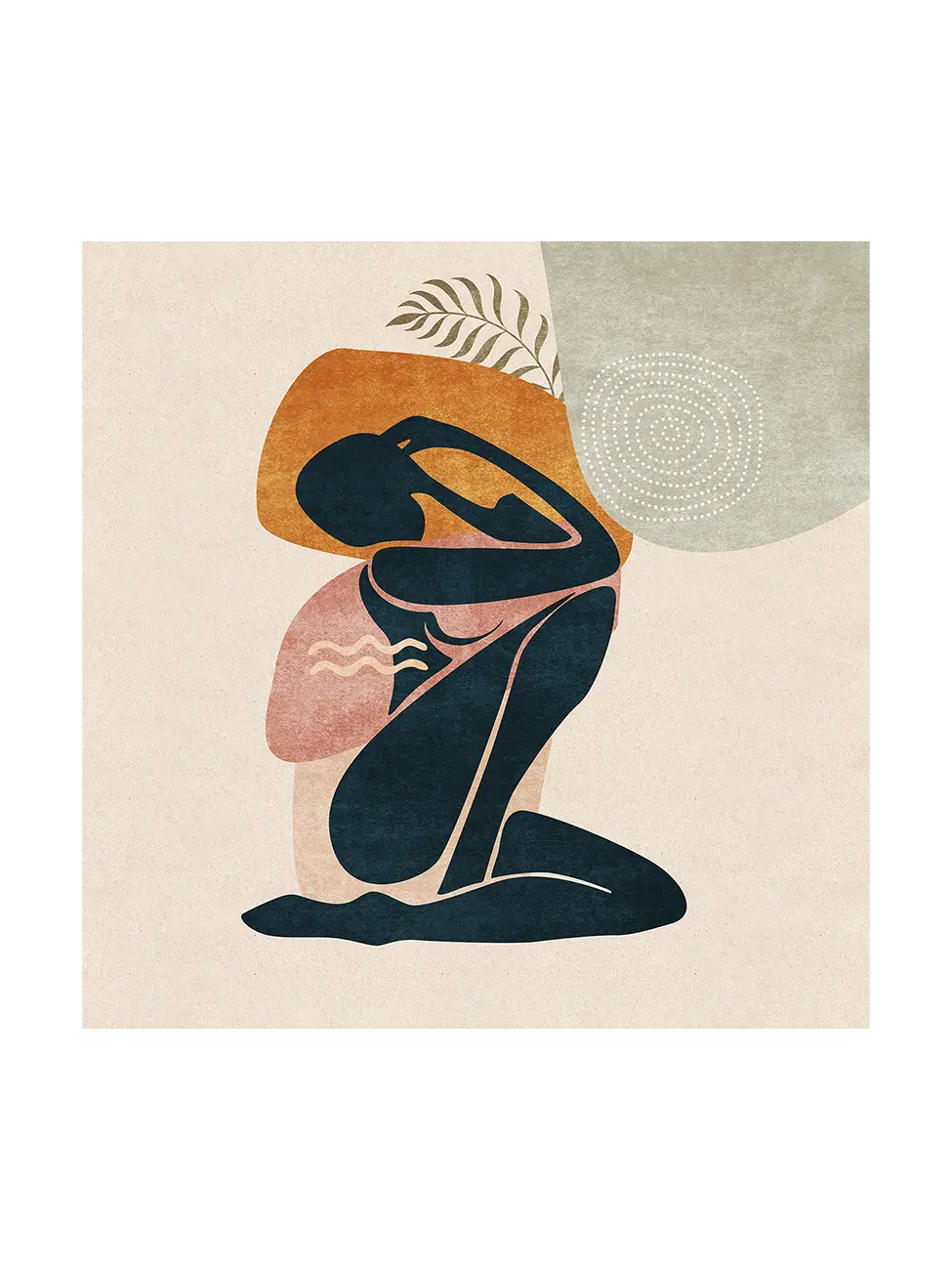 Облегнат назад