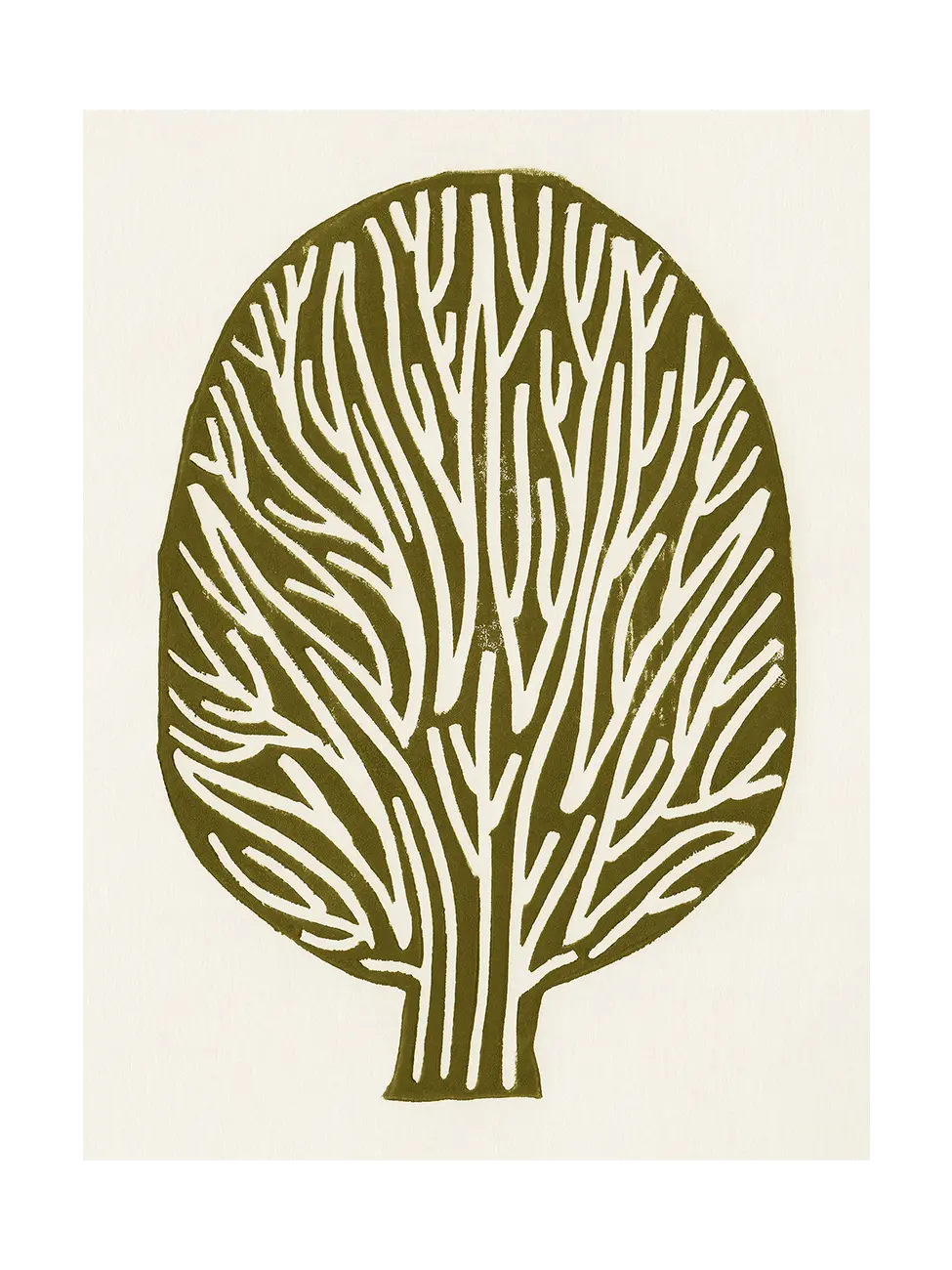 Линогравюра - дърво