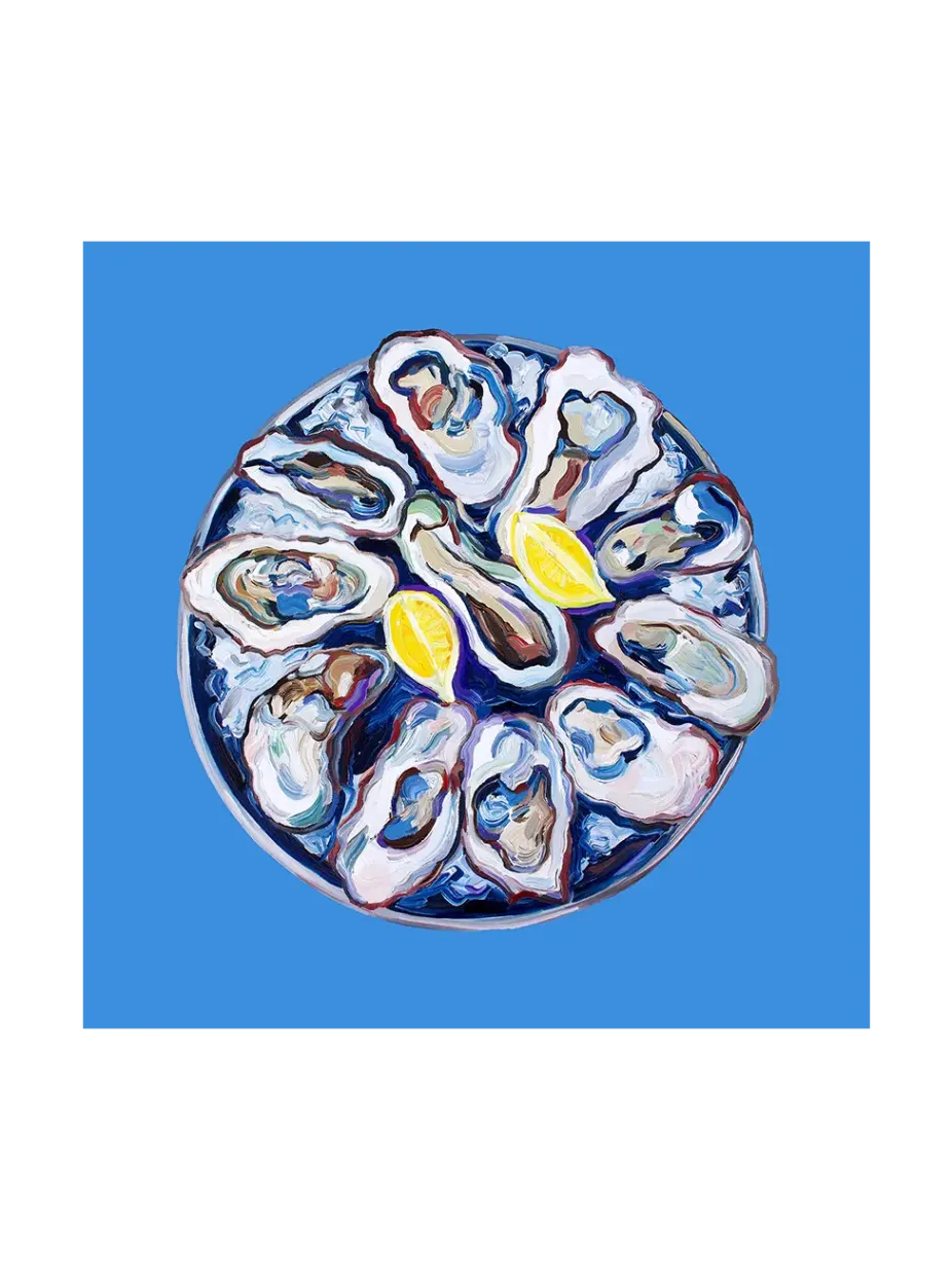 Plate of Oysters
