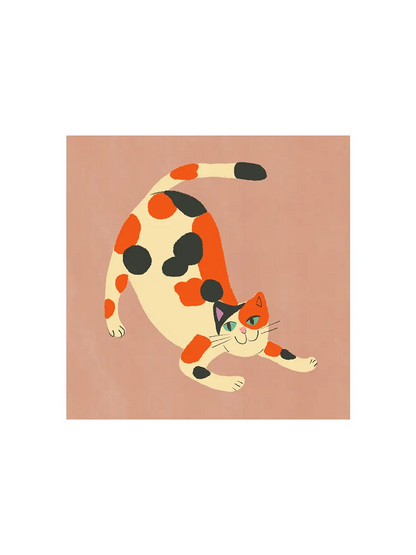 Pouncing Cat