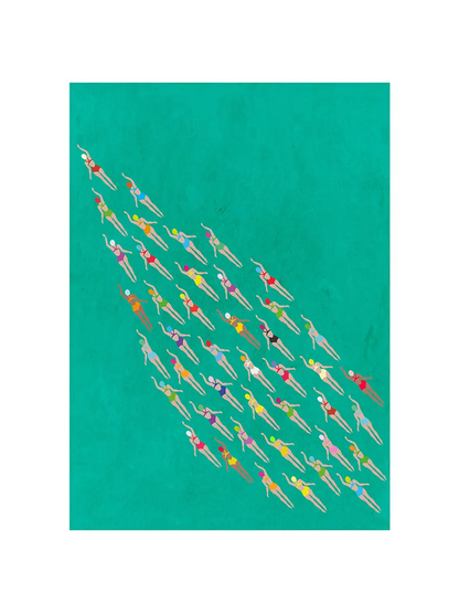 Плувци в надпревара