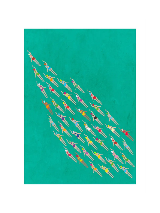 Плувци в надпревара