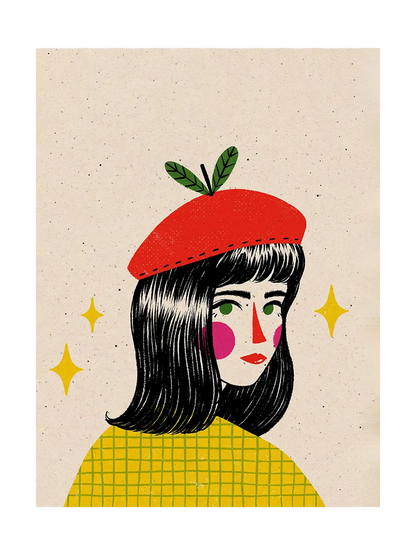 Red Apple Beret