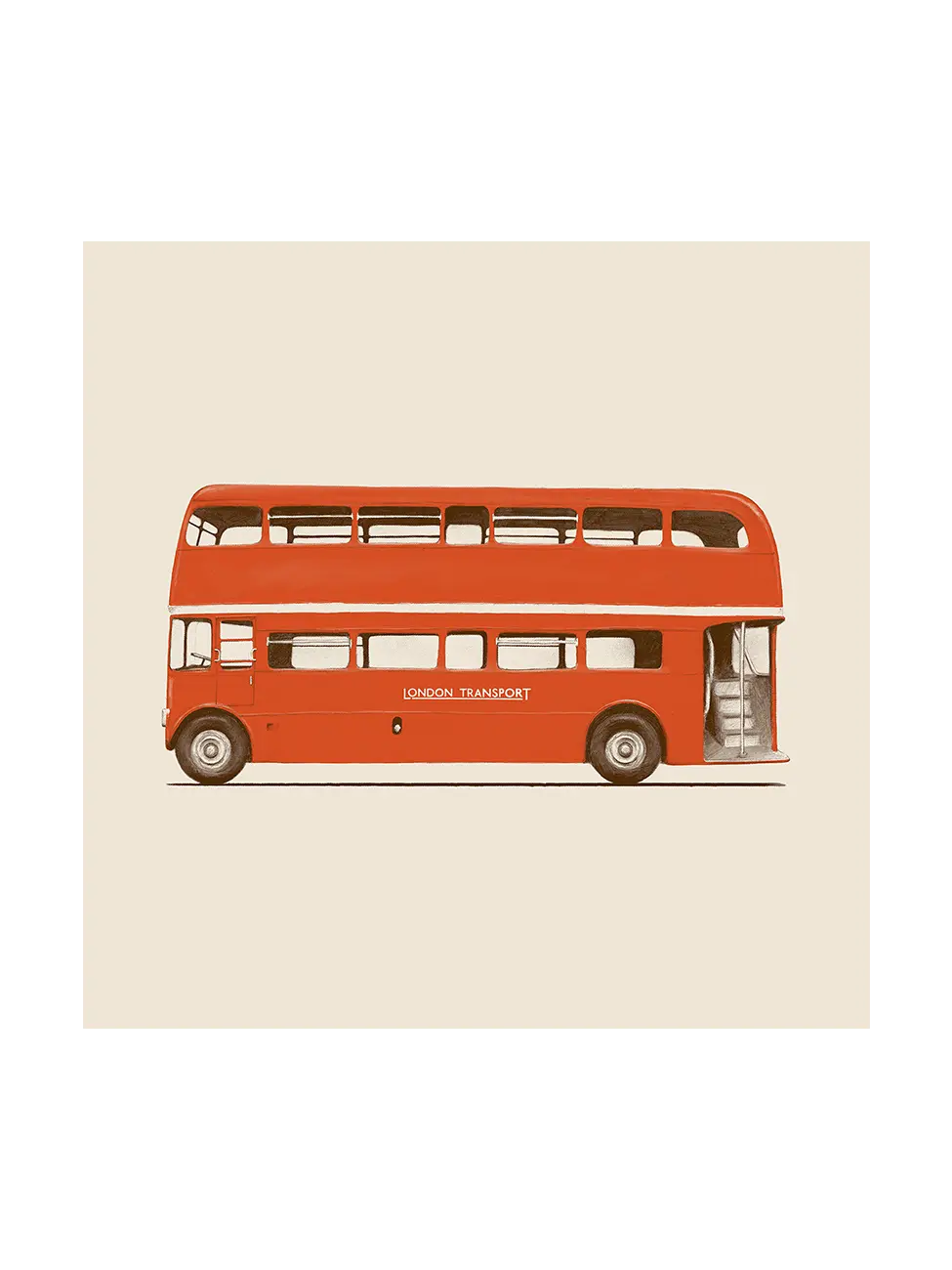 Red English Bus