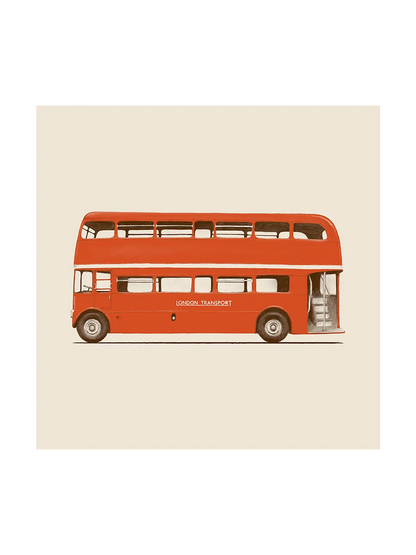 Red English Bus